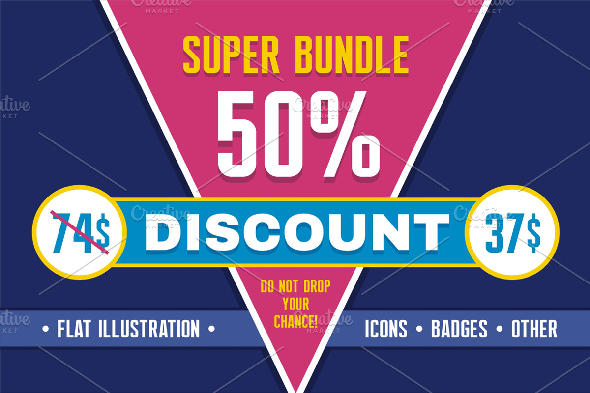 Super Bundle - 50% Discount!, an Icon by serkorkin (Photo 1 of 5)