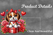 Valentine Cute Puppy Clipart Bundle, a Seasonal Illustration by Craft Nest (Thumbnail 3 of 5)