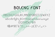 BOLENG FONT SANS SERIF, a Sans Serif Font by gagego (Thumbnail 4 of 7)