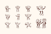 Coffee Retro Illustration, an Object Illustration by Decoconio Design (Thumbnail 3 of 7)