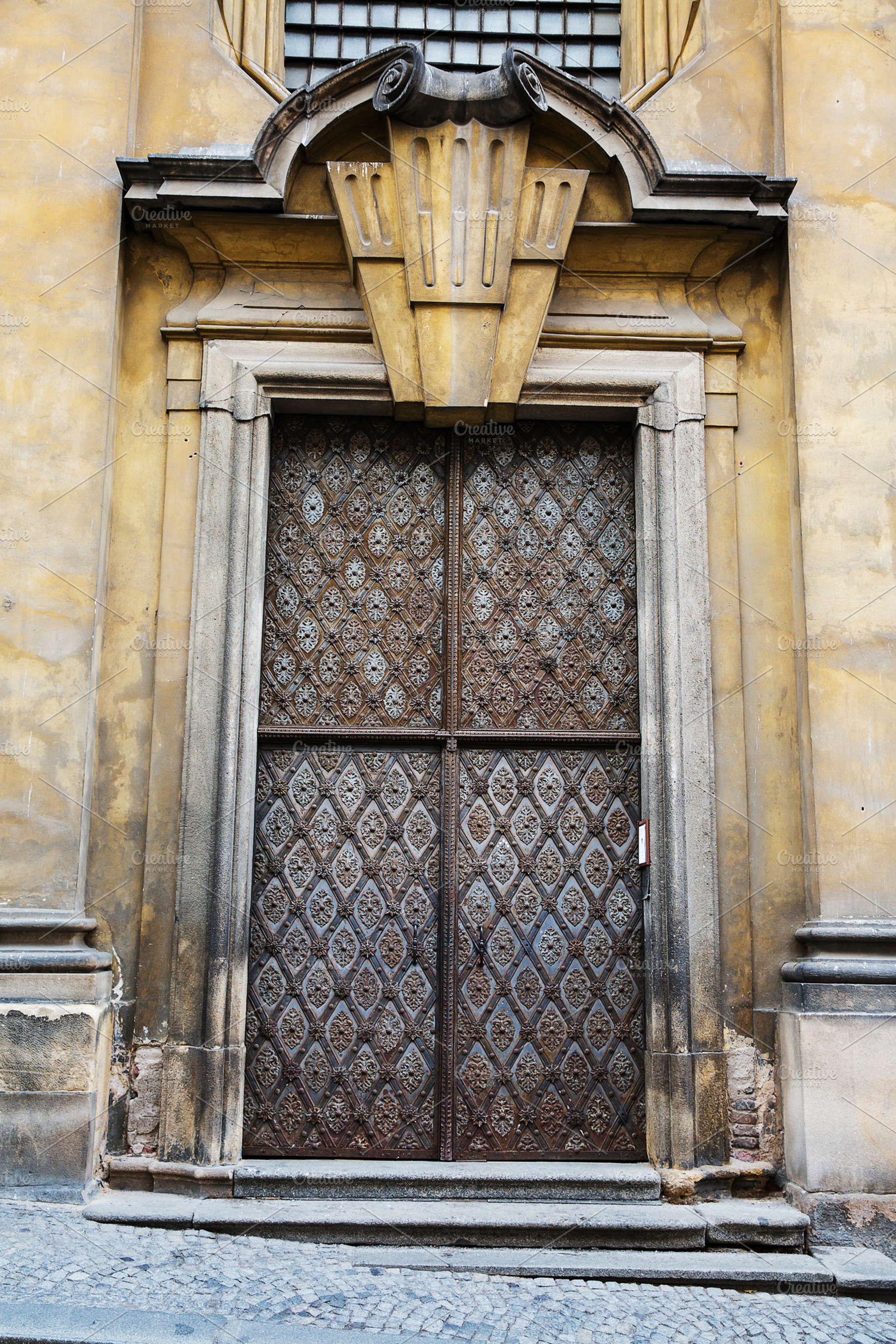 Ancient wrought iron gates and doors ., an Architecture Photo by suprunvitaly