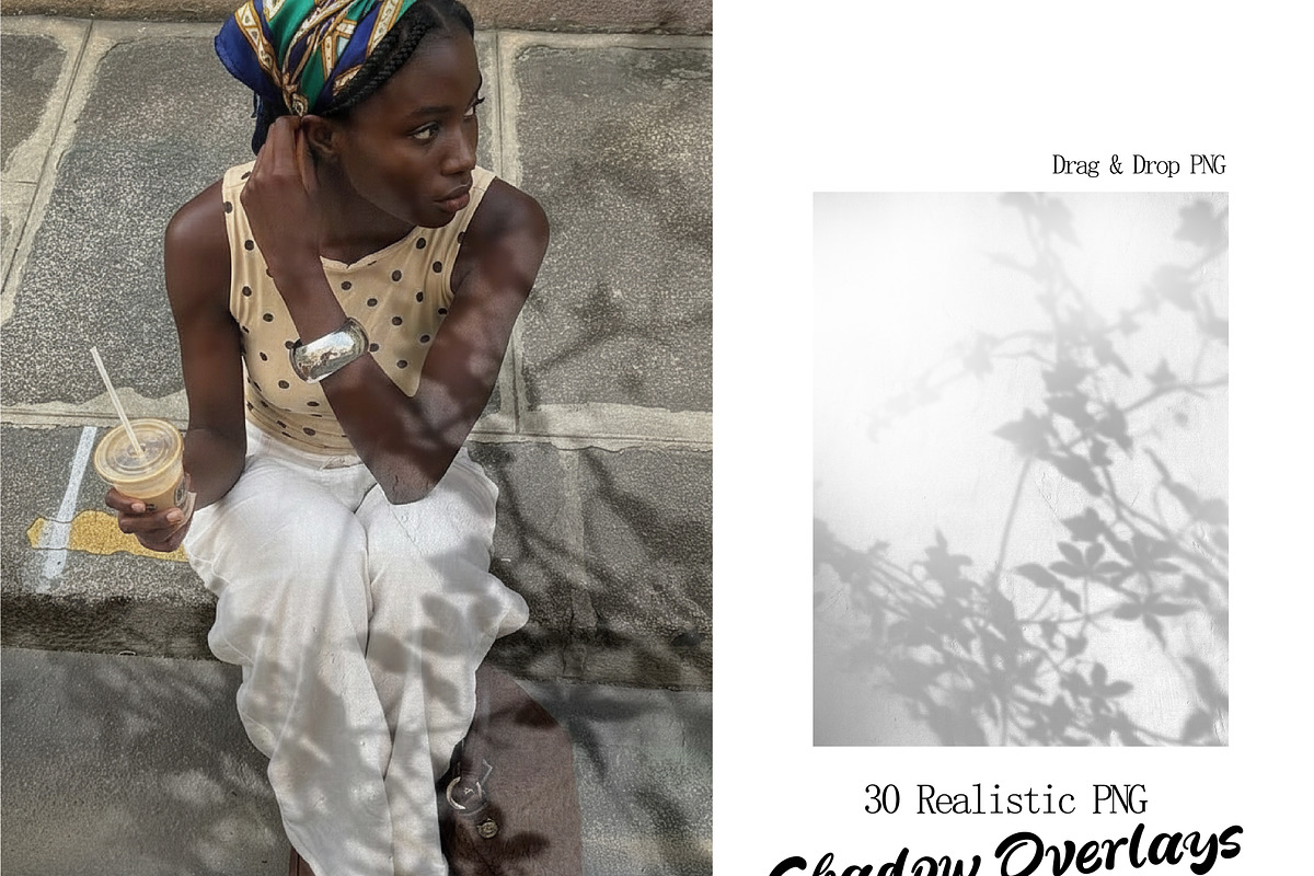 Natural Shadow Overlays 30 PNG, a Texture Graphic by DreamoraArt (Photo 8 of 16)