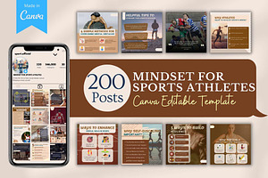 Mindset For Sports Athletes Template