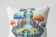 Fantasy Floating Island Art, a Shirt Mockup by Vector Stall (Thumbnail 13 of 15)