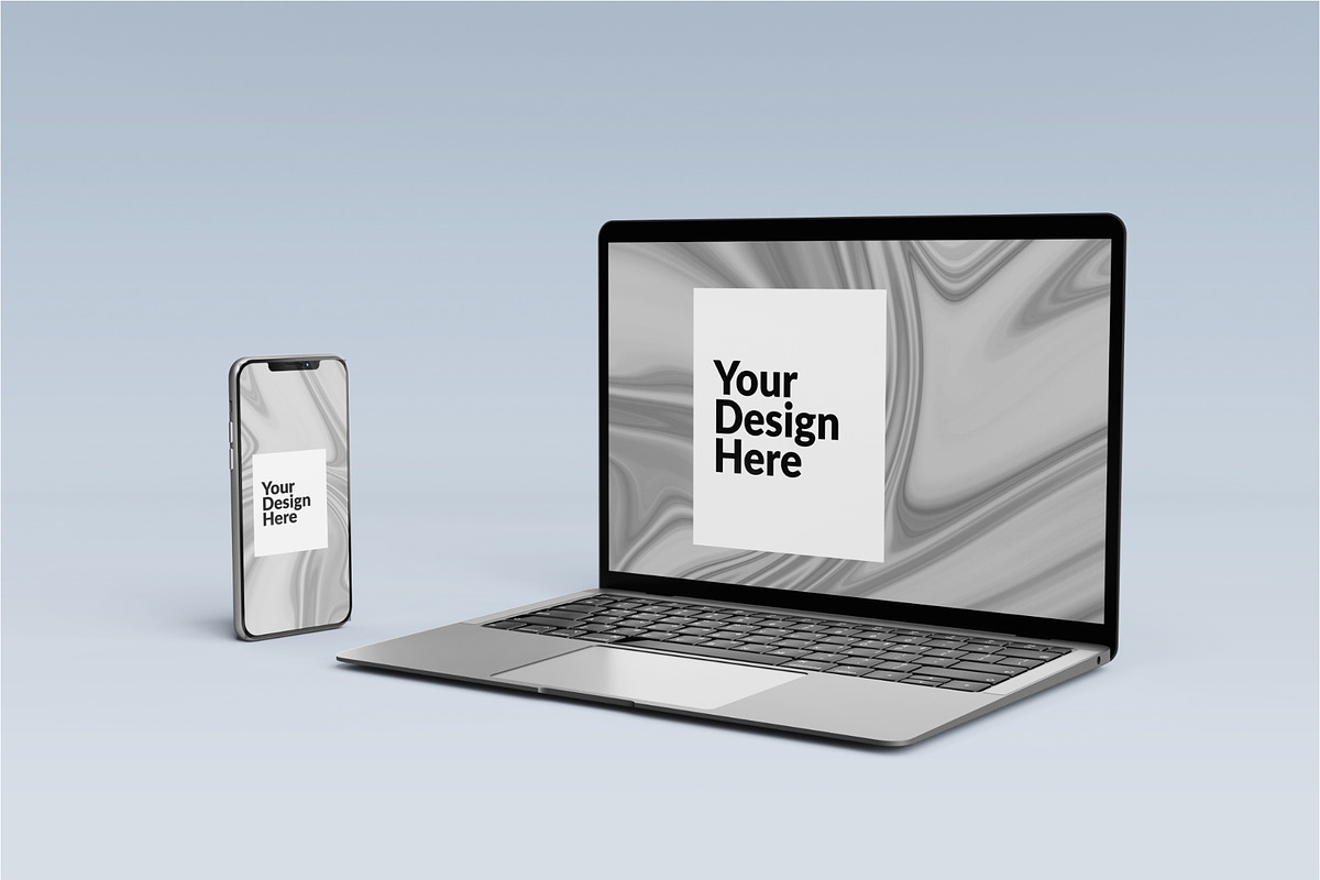 Digital Devices Screen Mockup Set, a Device Mockup by Runend (Photo 15 of 20)