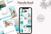 Blue Puzzle Instagram Template Canva, a Social Media Template by creative-kits (Thumbnail 1 of 3)