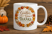 Gather Give Thanks Farmhouse, an Object Graphic by Artivon (Thumbnail 3 of 3)
