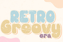 RETRO Groovy era - Handwritten