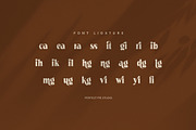 Cyfing Modern Elegant Serif Font, a Serif Font by Perfectype (Thumbnail 8 of 8)