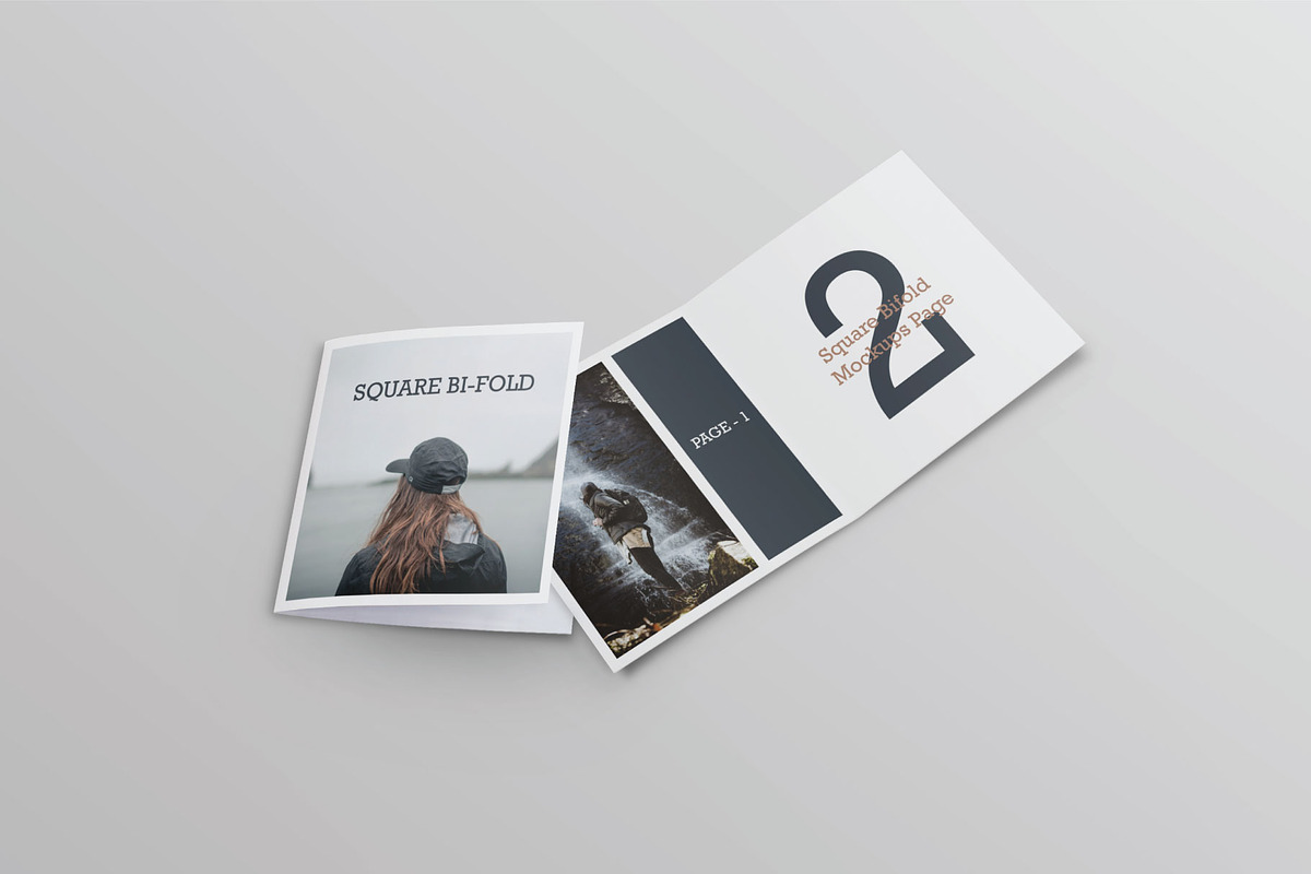 Square Greeting Card Mock-Ups, a Print Template by Mockstore (Photo 8 of 11)
