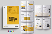 Business Enterprises Proposal, a Brochure Template by NorthPeak (Thumbnail 1 of 11)