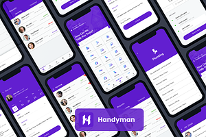 Home Service Booking App UI Kit