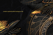 Black & Gold Tropical Leaves, an Object Graphic by Kate Galunga Artstore (Thumbnail 5 of 5)