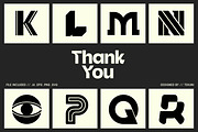 Letter Logo Template Vol 2, a Solid Icon by Tekuni (Thumbnail 12 of 12)