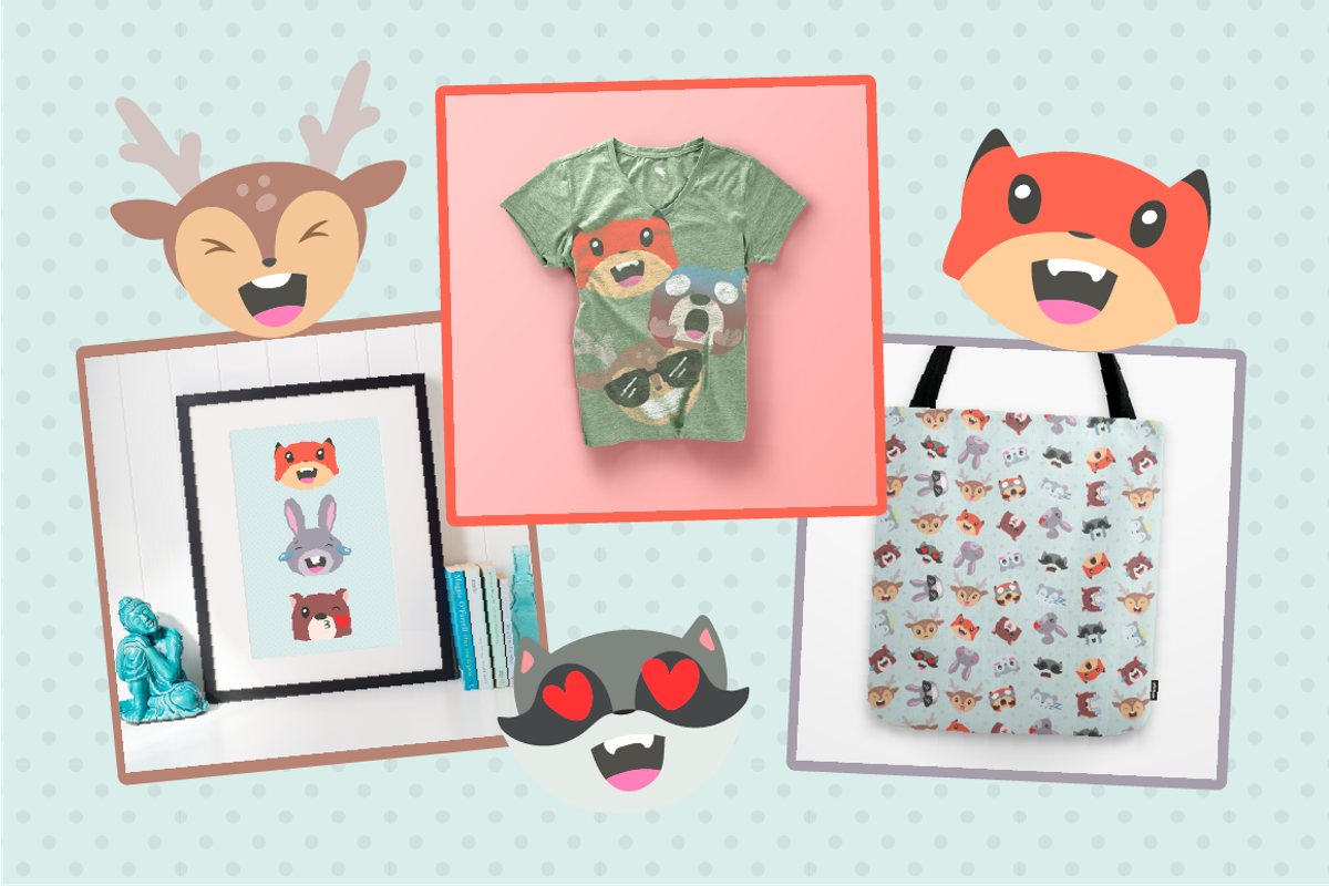 Woodland Animals Emojis BUNDLE, an Emoji Icon by NatBurger (Photo 8 of 16)