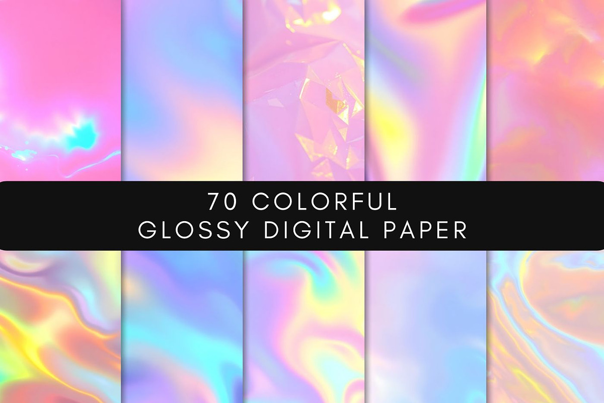 70 Gradient Opal Metallic Texture, a Texture Graphic by UniqueMe (Photo 5 of 14)