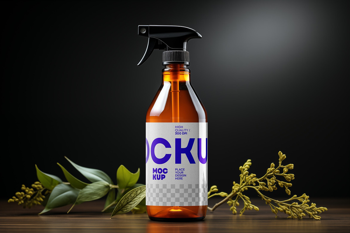 Cosmetic Bottle Mockup Bundle, a Packaging Mockup by dpi (Photo 4 of 14)