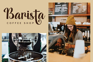 Amylerosta - Coffee Script Font