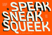 CS Halsey – Sans Serif Typeface, a Sans Serif Font by Craft Supply Co. (Thumbnail 3 of 8)