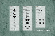 Halloween Stamp Procreate Brushes, a Brush Add-On by Hewitt Avenue (Thumbnail 4 of 5)