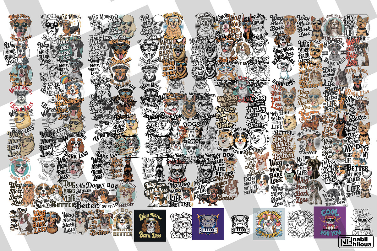 dog lovers POD svg png designs, a Graphic by NH graphic (Photo 2 of 2)