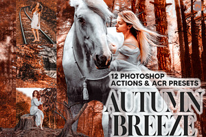 12 Autumn Breeze Photoshop Actions