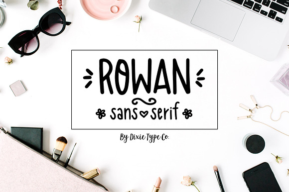 Rowan Sans Serif Font preview 6