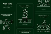 Sports Icon Art Set, an Outline Icon by Prosymbols (Thumbnail 3 of 8)