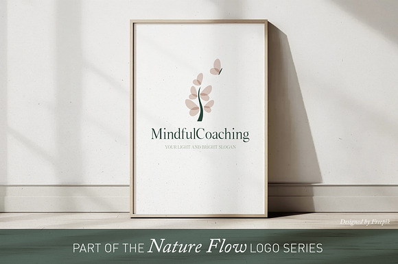 Mindful Logo Template | Canva & AI preview 7
