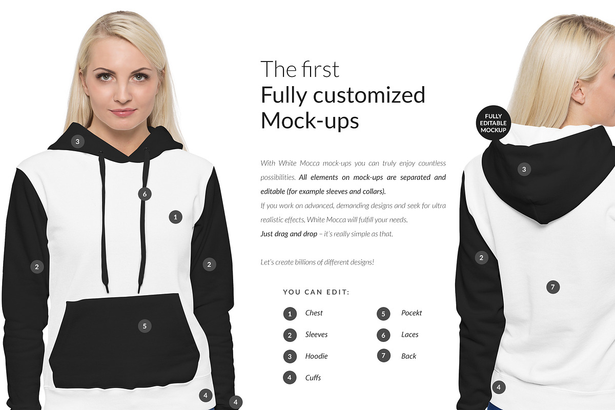 HOODIES BUNDLE 20x Mock-ups + DEMO, a Books & Magazine Mockup by Apparel_Mockups (Photo 6 of 27)