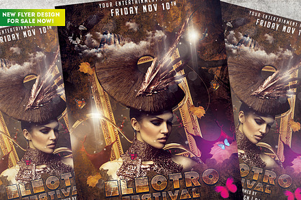 Electro Festival flyer