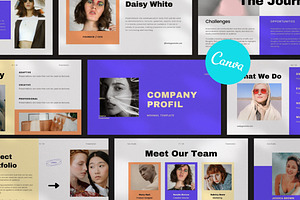 Company Profile - Canva Template