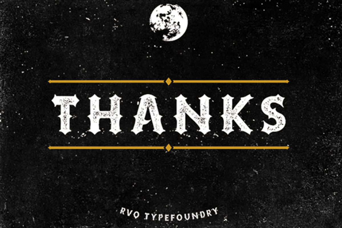 Riotic Typeface + Bonus, a Blackletter Font by Rvq Type Foundry (Photo 5 of 5)