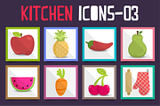 Kitchen Icons Set, an Icon by himoki (Thumbnail 4 of 5)