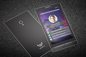 Sony Xperia Style Business Card