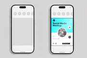 Instagram Social Media Post Mockup, a Social Media Template by studiogstock (Thumbnail 2 of 2)