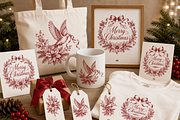 50 Christmas Clipart Bundle, a Decorative Illustration by HeavensStar (Thumbnail 2 of 8)
