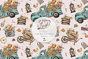 Fall Farm Market Seamless Patterns, a Pattern Graphic by KaramfilaS (Thumbnail 16 of 17)