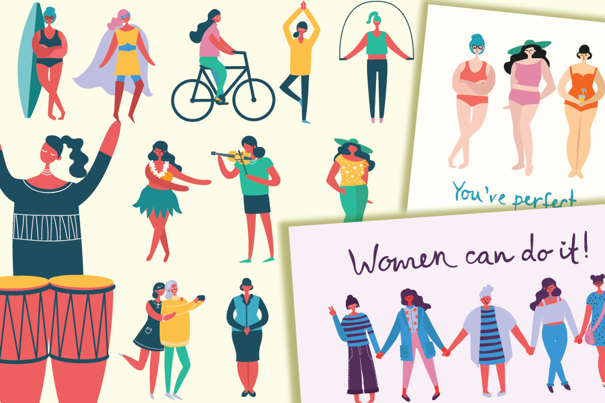 We are women, an Illustration by Virinaflora (Photo 3 of 5)