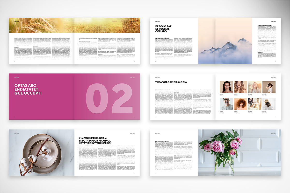 Annual Report in Landscape Format, a Brochure Template by McLittle Stock (Photo 3 of 6)
