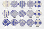 Fabric Texture Brushes for Procreate, a Brush Add-On by HabitusDesigns (Thumbnail 7 of 9)