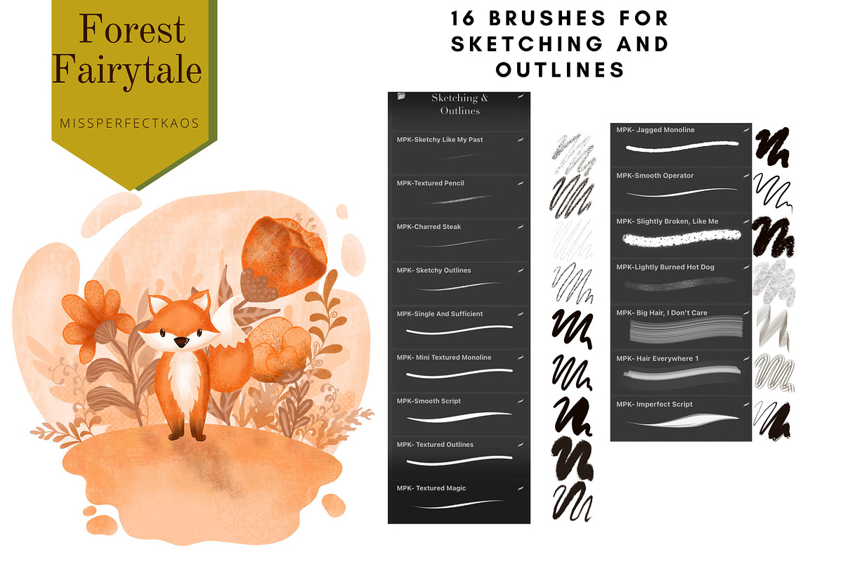 Forest Fairytales, a Brush Add-On by MissPerfectKaos (Photo 2 of 7)
