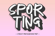 Sporting, a Script Font by Alexander Tiunov (Thumbnail 8 of 8)