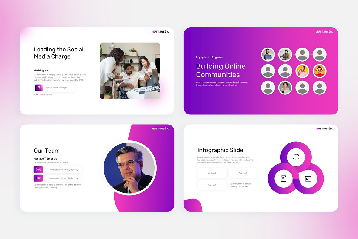 Maestro Gradient Business, a Presentation Template by Interpitch (Photo 4 of 8)