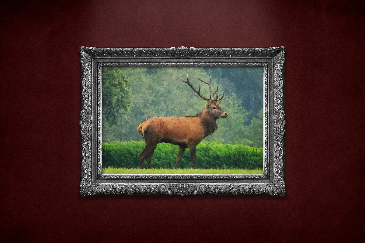 Vintage Classic Frame Mockup, a Product Mockup by Shyeno (Photo 4 of 8)