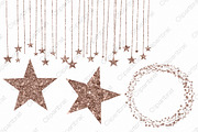 Rose Gold Metallic Star Clipart, an Illustration by ClipartBrat Graphics (Thumbnail 3 of 5)