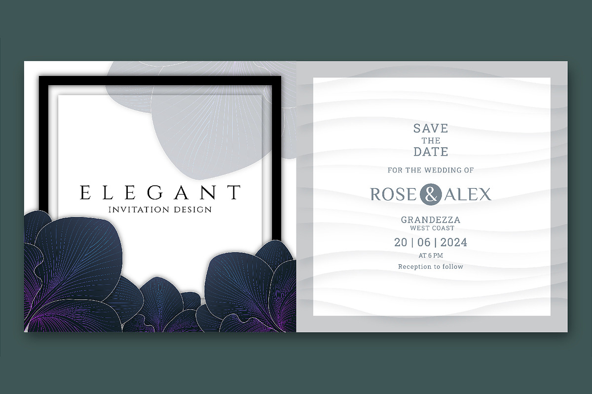175+ Abstract Vector Invitations, an Invitation Template by M6 Gallery (Photo 92 of 126)