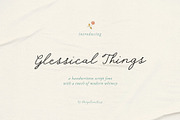 Glessical Things Handwritten Script, a Handwritten Font by Perplexitics (Thumbnail 11 of 11)