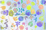80s Floral Clipart + Bonus, an Object Illustration by angelainthefields (Thumbnail 3 of 12)