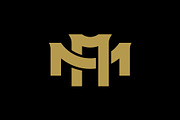 Monogram Letter MM Logo, a Branding & Logo Template by Buqancreative (Thumbnail 4 of 4)